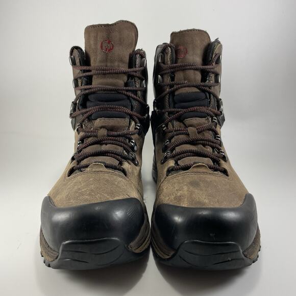 Merrell Crestbound Mid Hiking Backpacking Boots Mens Size 11.5 GTX Goretex Brown - Picture 3 of 12